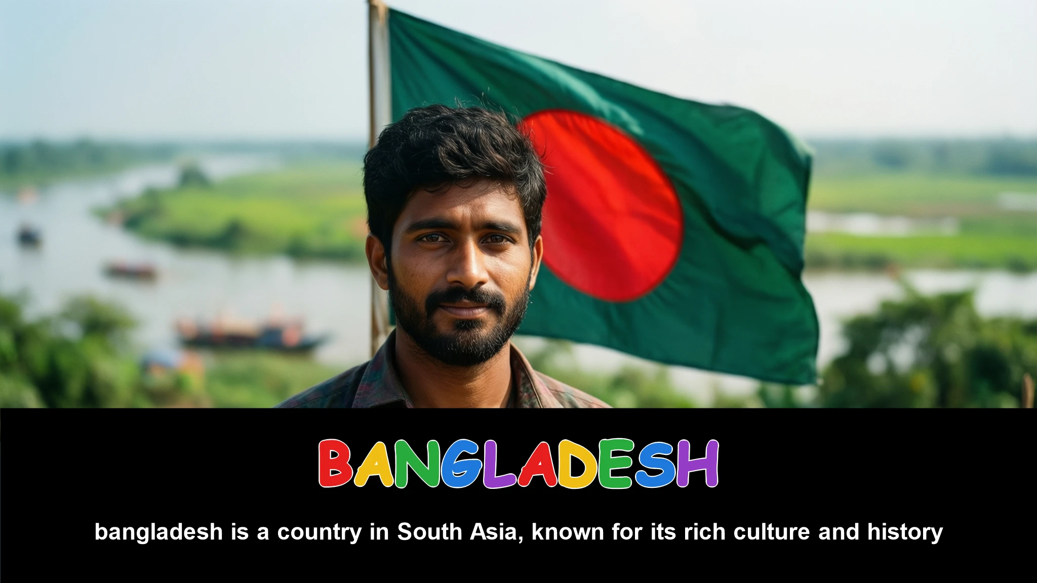 English Illustration for Bangladesh